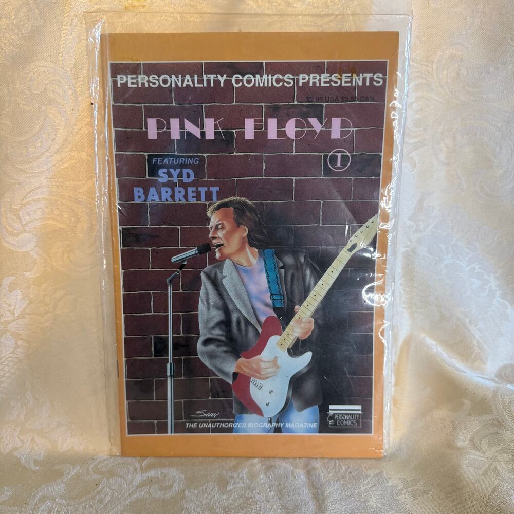 Pink Floyd #1 1992 Personality Comics Syd Barrett Biography Comic